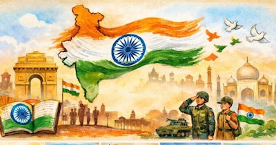 गणतंत्र दिवस ड्राइंग