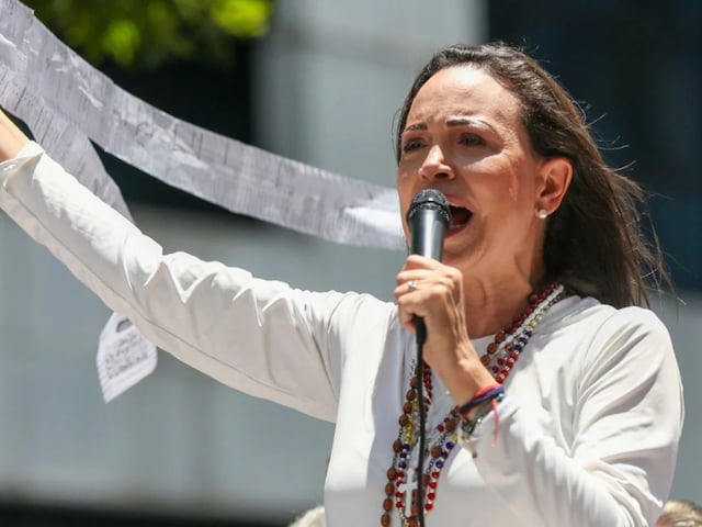 'Blast bombs and capture the country', Machado started speaking in Trump's quote, trolled on video