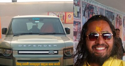 माघ मेले में सतुआ बाबा का 'हाईटेक' स्वैग: 3 करोड़ की कार और रे-बैन चश्मा बना चर्चा का विषय.