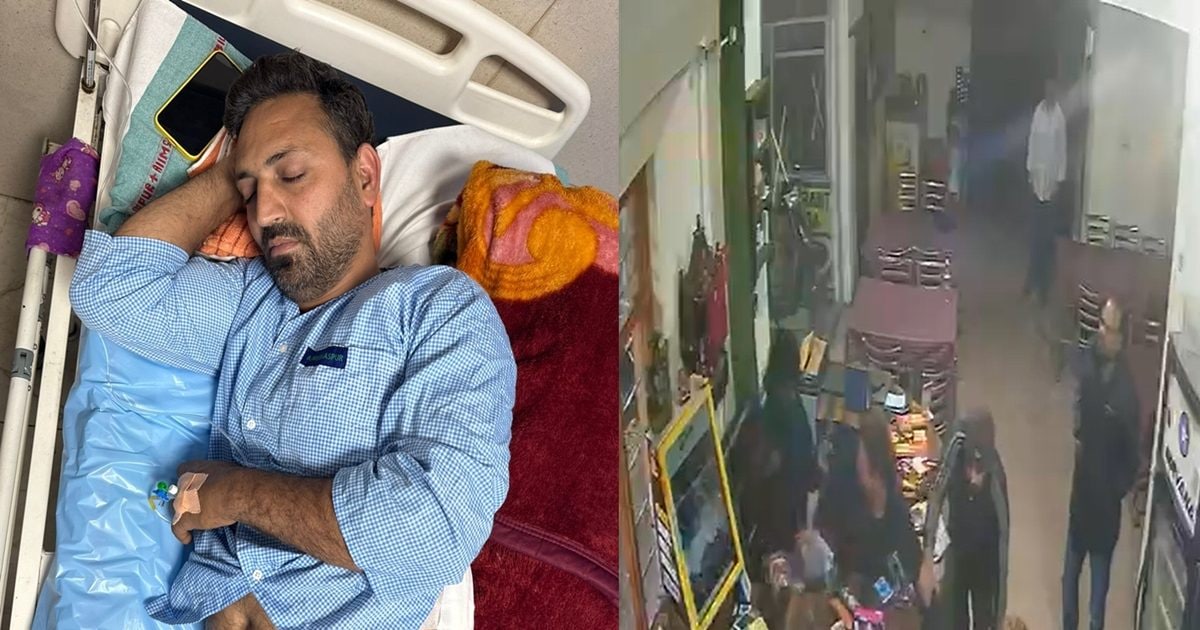 नेवी से रिटायर होटल मालिक की पीठ में घोंप दिया खंजर, VIDEO आए सामने