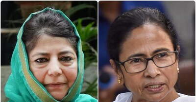 महबूबा मुफ्ती ने सीएम ममता बनर्जी का समर्थन किया. (फाइल फोटो)