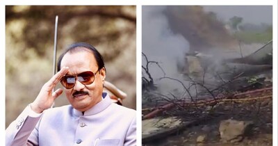 अजीत पवार की मौत