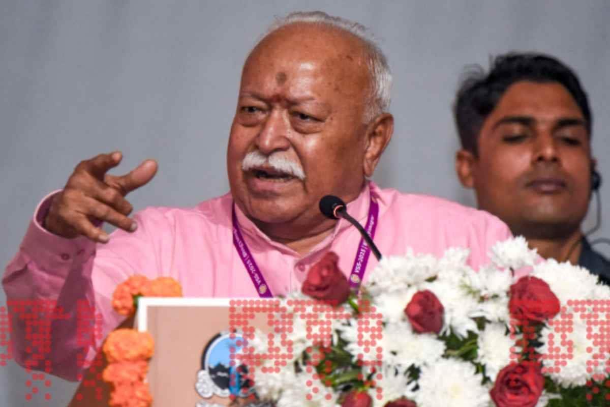 मुट्ठी भर विदेशियों ने हमें घर में हराया भागवत ने बताई RSS की भूमिका