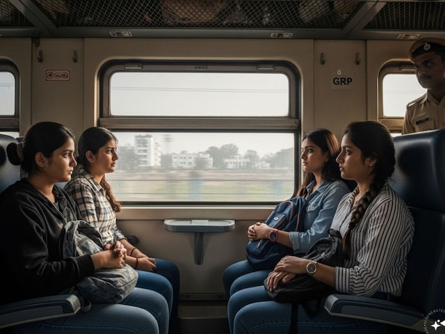 ऑनलाइन दोस्ती में फंसीं नोएडा की 4 सहेलियां, घर छोड़कर भागीं, GRP के उड़े होश