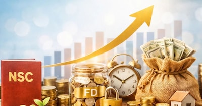 1 लाख रुपये के 5 साल के निवेश में एनएससी, एफडी और लंपसम का पूरा गणित समझें. (Image:AI)