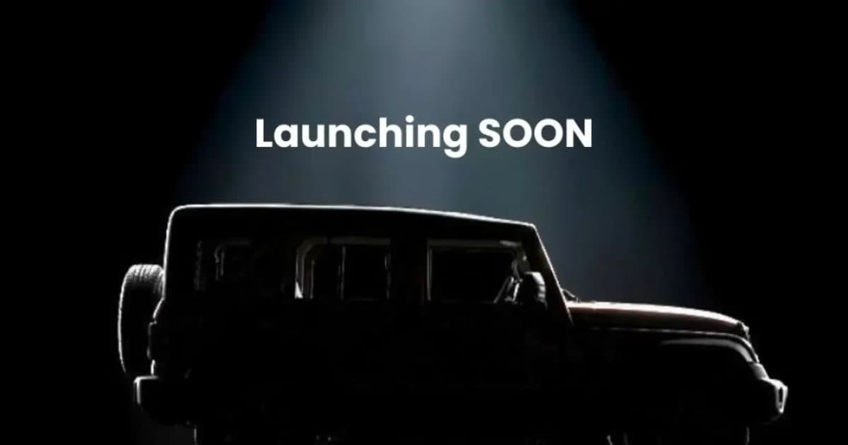 New Mahindra Thar Roxx glimpsed, facelift or dark edition? New Mahindra Thar Roxx glimpsed, facelift or dark edition?