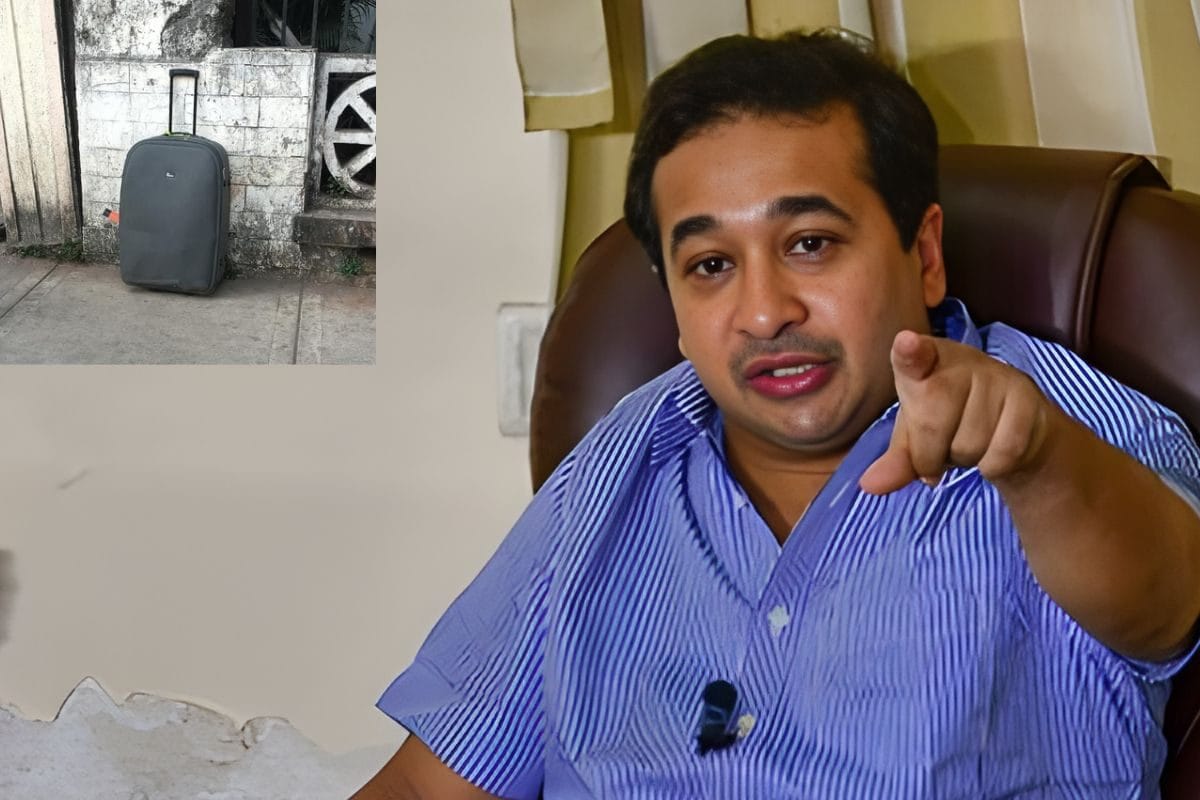 नितेश राणे के बंगले के बाहर कौन छोड़ गया काला बैग? अंदर रखी थी ऐसी चीज़, पुलिस भी देखकर हैरान