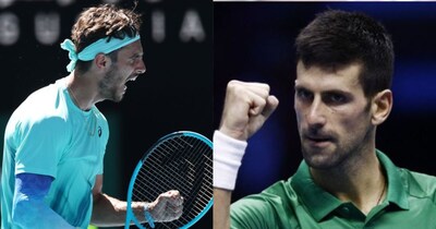 जोकोविच और मुसेट्टी के बीच क्वार्टर फाइनल.