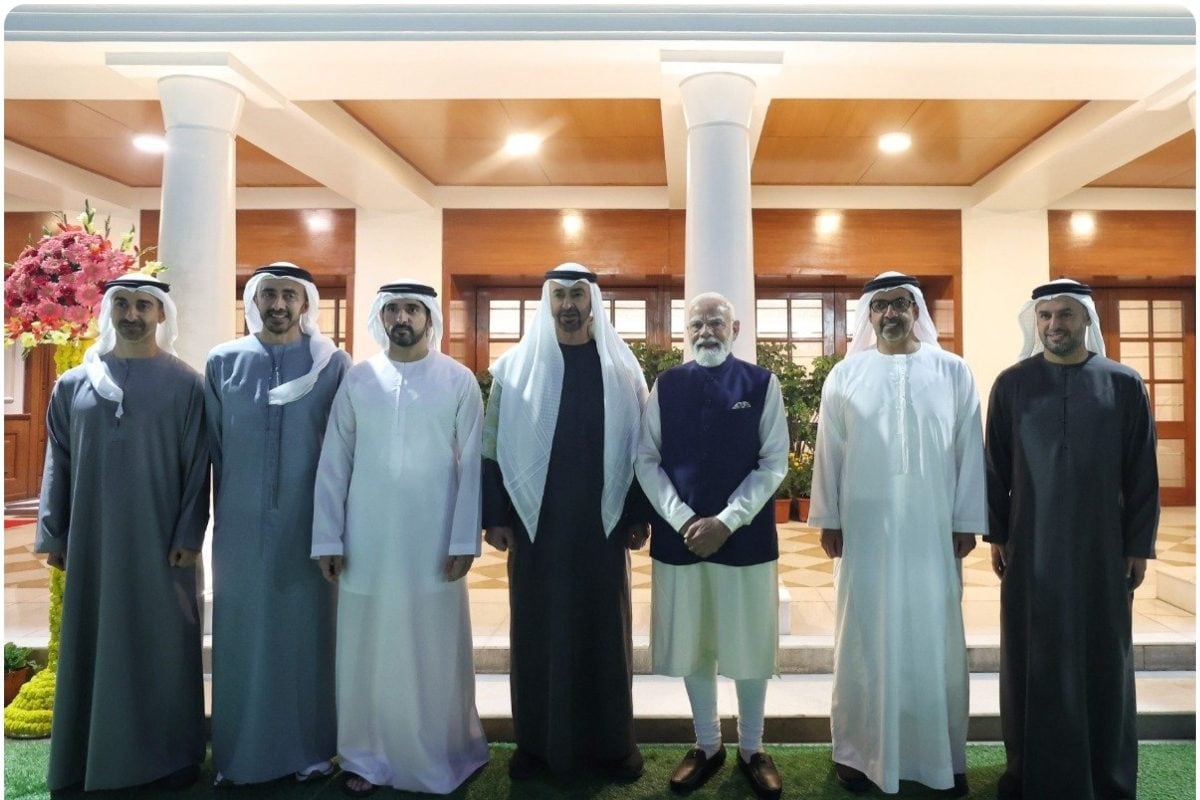 कूटनीति से आगे की मुलाकात PM मोदी के आवास पर परिवार संग पहुंचे UAE राष्ट्रपति भारत-खाड़ी रिश्तों की नई झलक