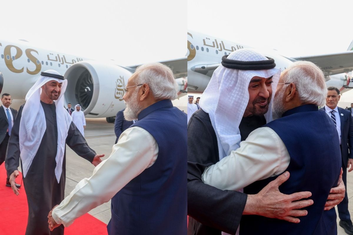 UAE President India Visit: भाई आ गया जब यूएई के राष्‍ट्रपत‍ि से मिलने एयरपोर्ट पहुंच गए पीएम मोदी देखें वो ऐतिहासिक पल