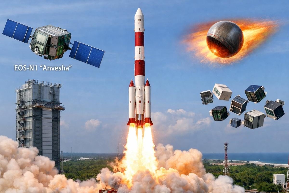 अन्वेषा सैटेलाइट: अंतरिक्ष में भारत का सबसे ताकतवर जासूसी कैमरा! इसरो के PSLV-C62 मिशन की लॉन्च डेट तय
