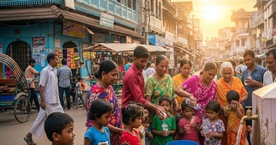 नल से साफ पानी 