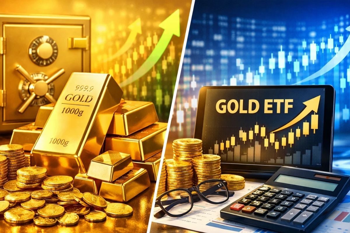 फिजिकल गोल्ड या गोल्ड ETF: 2026 में निवेश के लिए कौन सा सोना ज्यादा समझदारी  भरा विकल्प बनेगा - News18 हिंदी
