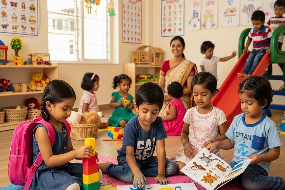Play School Admission: 2 या 3 साल बच्चे को प्ले स्कूल भेजने की सही उम्र क्या है जान लीजिए फायदे और नुकसान