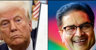 AI बनाम ट्रंप की राजनीति, रामदेव अग्रवाल बोले– भारत में समझदारी से निवेश ही असली ताकत.(Image:News18)