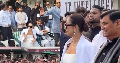 मलाइका अरोड़ा और गोविंद सिंह डोटासरा ने जयपुर में कॉग्निफेरा पोलो कप 2026 का उद्घाटन किया.