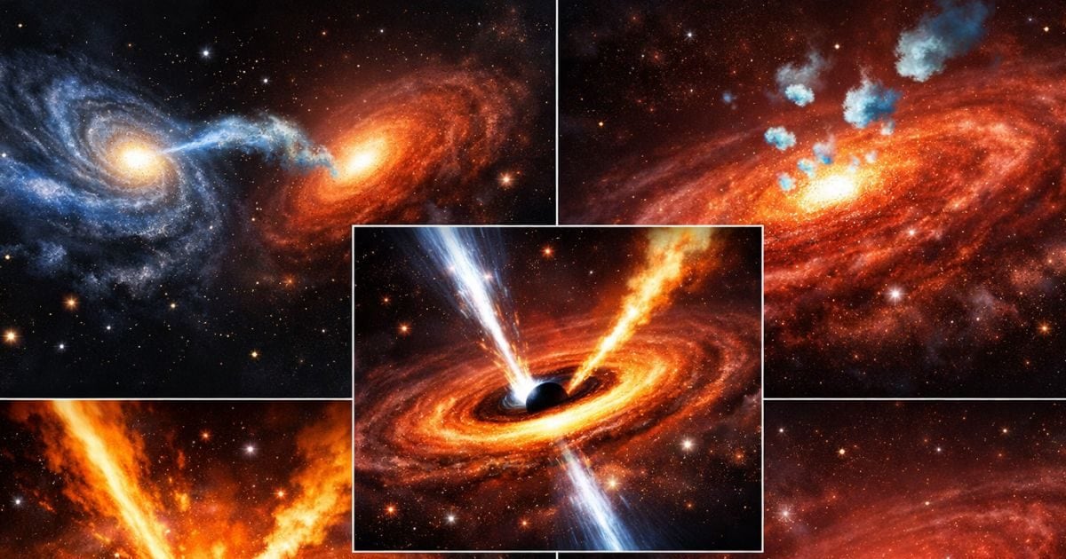 रेड गीजर गैलेक्सी में तारे बनने का रहस्य सुलझा, Black Hole की चाल ने चौंकाया