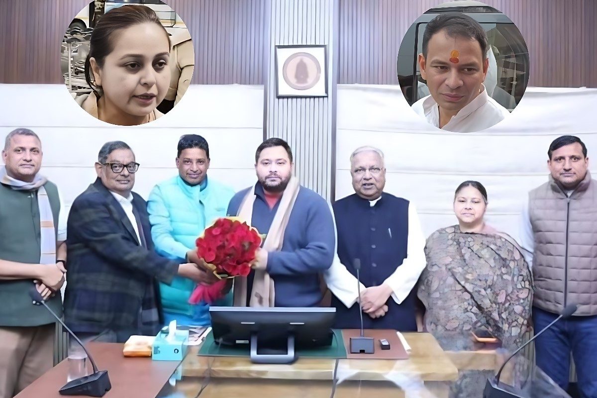 राजद का गिद्ध और जयचंद कौन रोहिणी आचार्य और तेज प्रताप यादव का किसकी ओर इशारा विपक्ष को मिला कटाक्ष का मौका