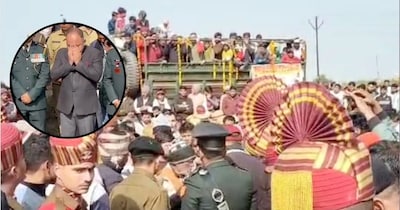 Hapur Mourns: Martyr Rinkal Baliyan's Remains Arrive Home, Family Pays Tearful Tribute