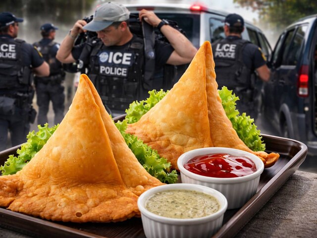 Samosa becomes a headache for Trump's ICE! Indians laid the chessboard in Minneapolis
