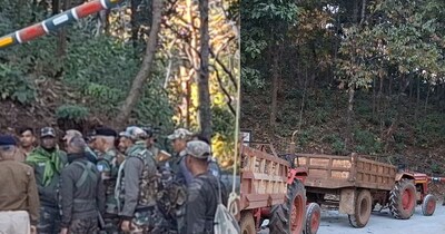 सारंडा के जंगलों में नक्सल ऑपरेशन जारी है.