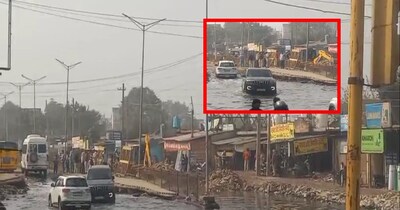 भिवाड़ी-धारूहेड़ा रैंप विवाद फिर भड़का: बैठक के बाद रैंप का पुनर्निर्माण, तनाव बढ़ा.