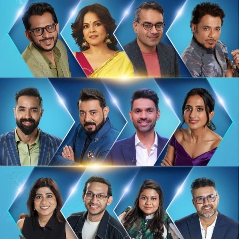 Shark Tank India 5, Anupam Mittal, Vineeta Singh, Namita Thapar, Peyush Bansal, Ritesh Agarwal, Kunal Bahl, Viraj Bahl, Amit Jain, शार्क टैंक इंडिया सीजन 5, शार्क टैंक इंडिया सीजन 5 में 6 नए शार्क्स की एंट्री