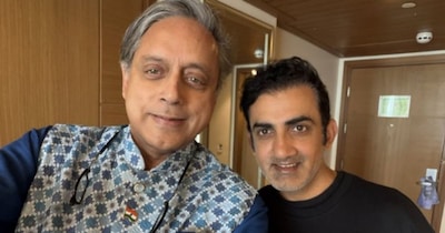 शशि थरूर ने गौतम गंभीर की तारीफ की.