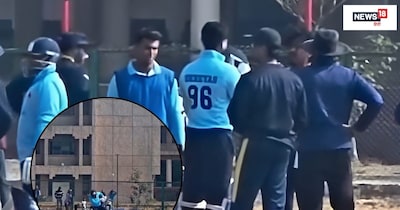 विजय हजारे ट्रॉफी में श्रेयस अय्यर के सिर पर लगी गेंद