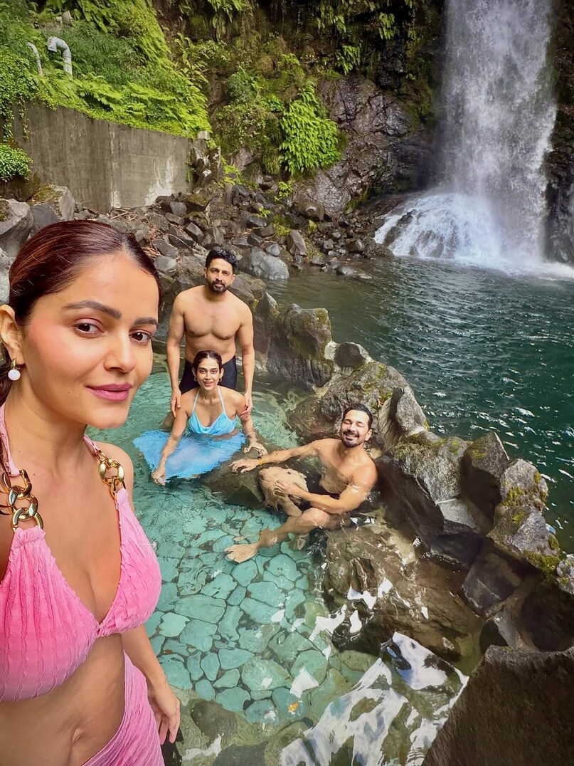 Rubina Dilaik, Rubina Dilaik News, Rubina Dilaik stunning pics, Rubina Dilaik pink bikini, Rubina Dilaik Japan vacation, Rubina Dilaik and Abhinav Shukla, Rubina Dilaik, Rubina Dilaik Japan Vacation, Rubina Dilaik on Japan Vacation, Laughter Chefs Unlimited Entertainment Season 2, Rubina Dilaik in Pink Bikini