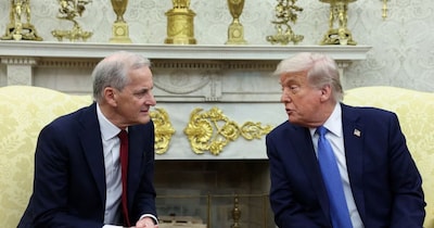 नॉर्वे के पीएम पर भड़क गए डोनाल्ड ट्रंप. (Credit- Reuters)