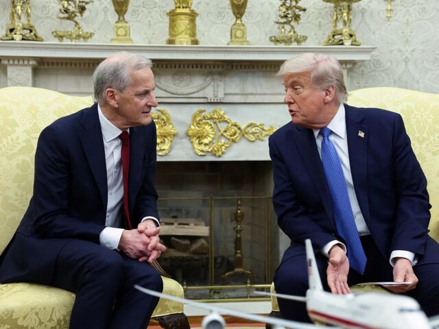 Norway's PM's response to Trump's insistence - How many times should I tell you, the government does not give awards?