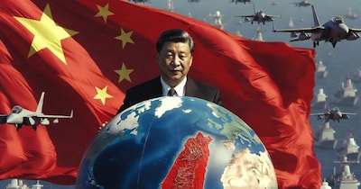 चीन ताइवान को अपने देश का हिस्‍सा मानता है. 