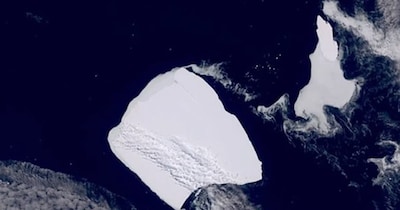 हिमखंड A23a (Photo Credit @Indianinfoguide/x)