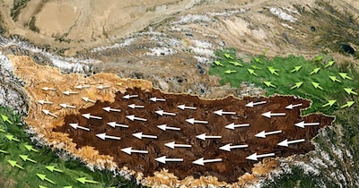 रिसर्च में खुलासा- मोम की तरह पिघल रही हैं धरती की सख्त चट्टानें! (AI Image)