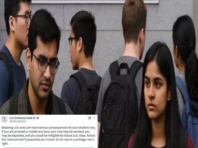 भारतीय छात्रों को अमेरिका की खुली धमकी, कानून तोड़ा तो खानी पड़ेगी जेल की हवा