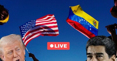 ट्रंप की वेनेजुएला में 'सर्जिकल स्ट्राइक', आधी रात को राष्ट्रपति मादुरो किए गए गिरफ्तार.