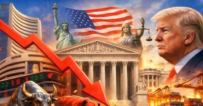 भारत के शेयर मार्केट में सबको अमेरिकी सुप्रीम कोर्ट के फैसले का इंतजार है. (Image:AI)