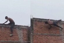 भाई साहब! बिना डरे मौत को दे रहा है चुनौती, बॉडी बनाने का यह तरीका देख पकड़..