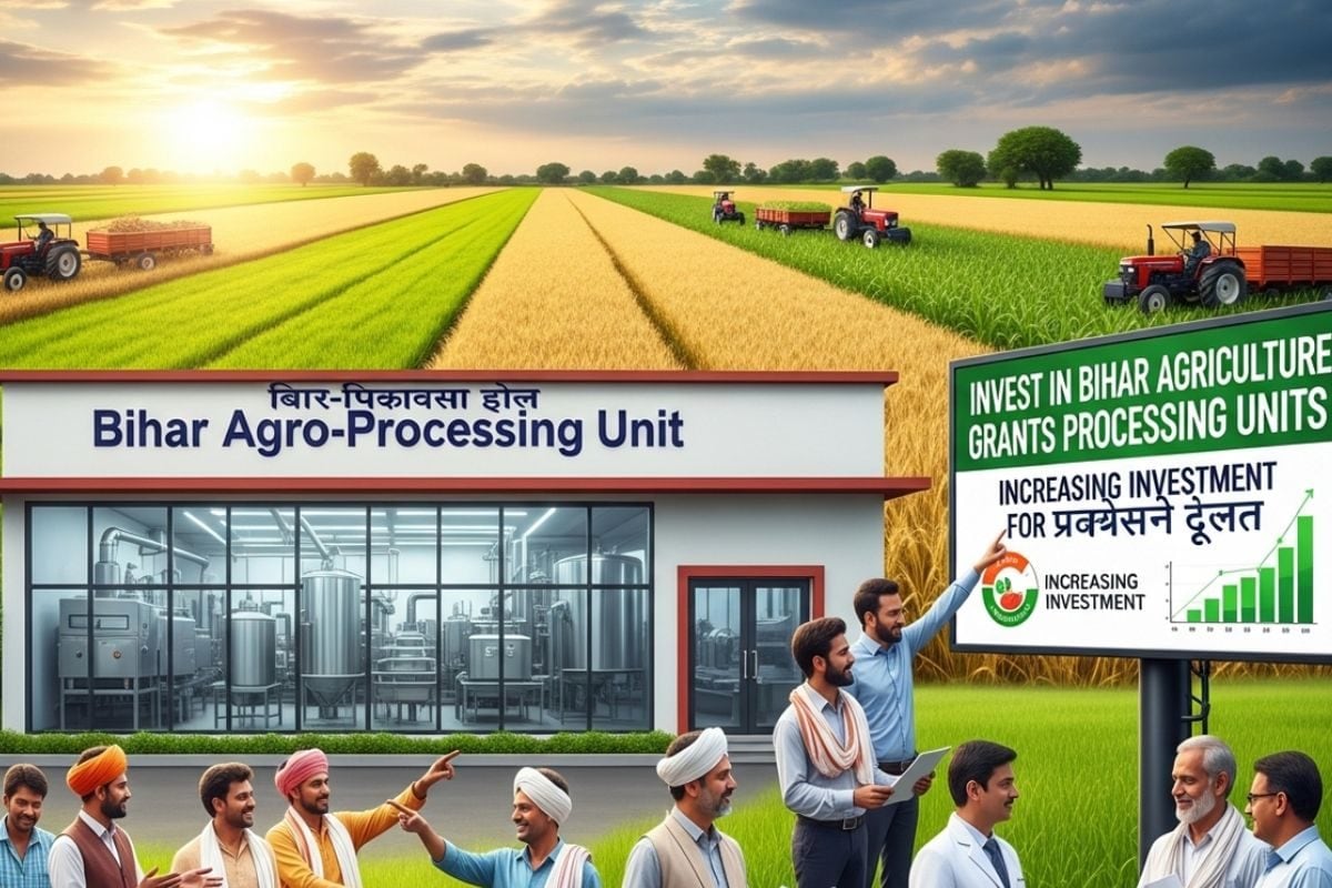 बिहार में प्रोसेसिंग यूनिट लगाने पर मिलेगा अनुदान, 5 करोड़ तक की सब्सिडी योजना