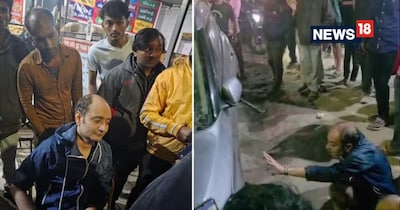 Drunk Driver's Rampage in Ahmedabad: 9 Vehicles Hit, Nitin Shah Arrested