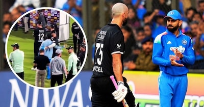 विराट कोहली ने डेरिल मिचेल को गिफ्ट की अपनी जर्सी