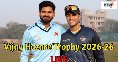 Vijay Hazare Trophy LIVE