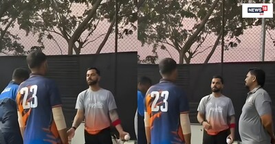 विराट कोहली ने नेट बॉलर को दिया गुरुमंत्र