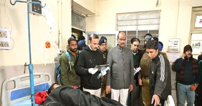 घायलों की कुशलक्षेम जानने पहुंचे लोकसभा अध्यक्ष ओम बिरला