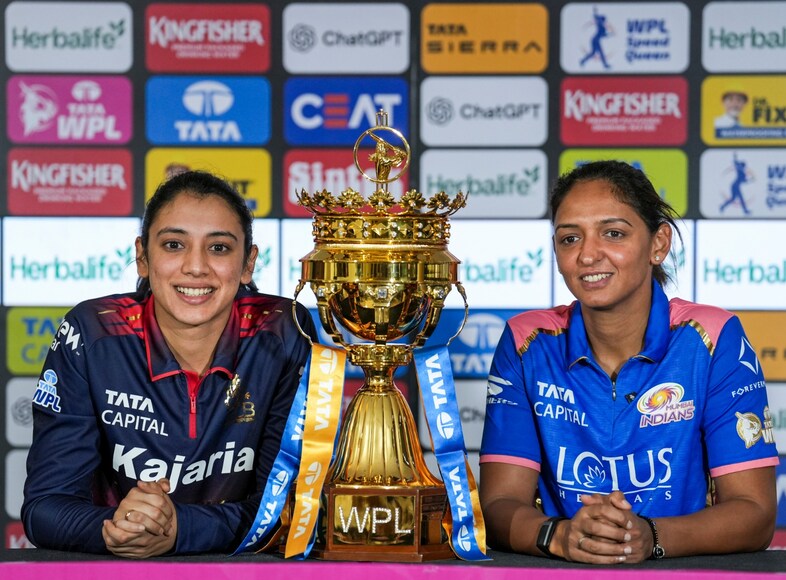 smriti mandhana, rcb, wpl, wpl 2026, women premier league, harmanpreet kaur, स्मृति मंधान , हरमनप्रीत कौर