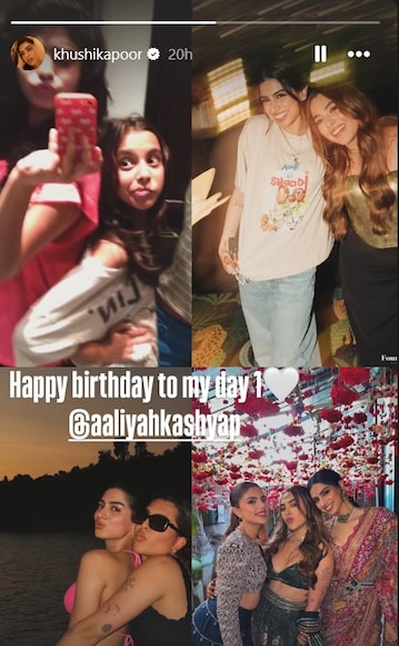 Khushi Kapoors first post after her breakup rumors with Vedang Raina Shares emotional post My Day 1 Khushi Kapoors first post after her breakup rumors with Vedang Raina Shares emotional post My Day 1