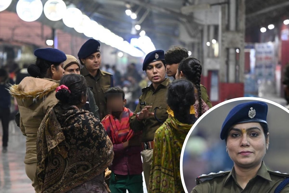 तस्कर ने कहा 1200 लो बच्चे छोड़ दो अमृतसर बेचे जाने थे 26 बच्चे मगर RPF महिला इंस्पेक्टर ने सबको बचा लिया