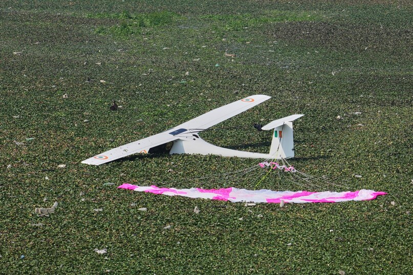 prayagraj aircraft crash news