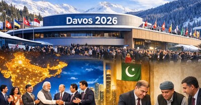 दावोस मंच पर भारत की आर्थिक ताकत, राज्यों को भारी निवेश, पाकिस्तान को मिले नाममात्र के मौके. (Image:AI)